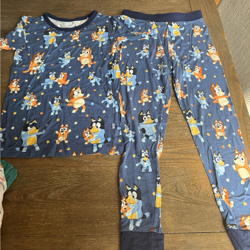 Little Sleepies Bluey Pajamas 4T